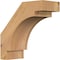 Ekena Millwork 3 1/2"W x 8"D x 8"H Merced Smooth Knee Brace, Western Red Cedar BRC04X08X08MRC00SWR - alternate 1
